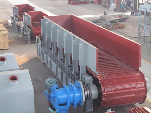 鱗板輸送機(jī)實用現(xiàn)場