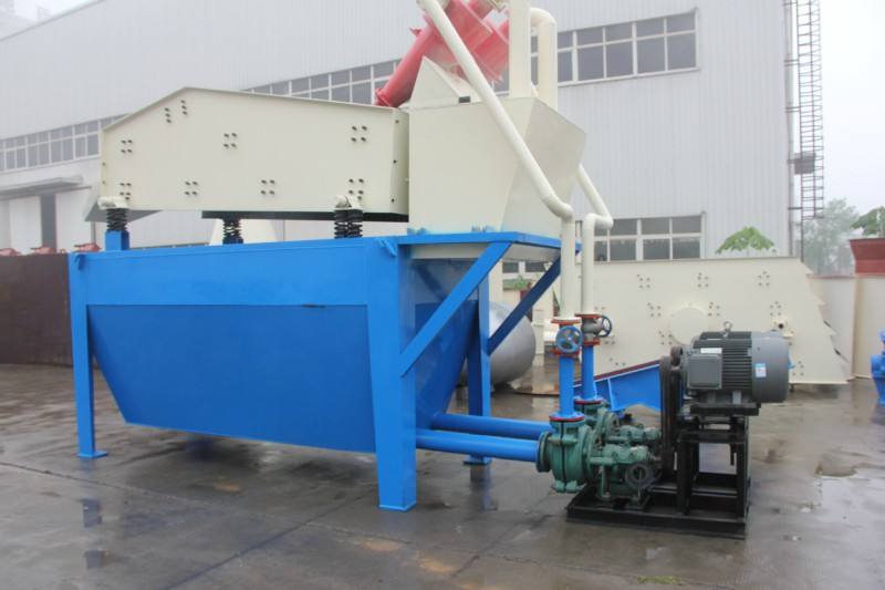 細(xì)砂回收機(jī)廠內(nèi)加工完成試機(jī) 細(xì)砂回收機(jī)廠內(nèi)加工完成試機(jī)