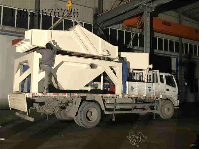 洗沙生產(chǎn)線中脫水篩可以把沙脫水到什么樣的程度？2